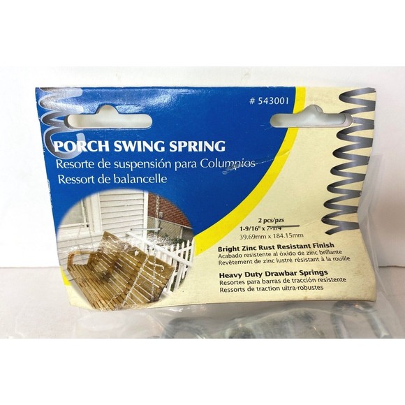 Hillman 0.56-in x 7.25-in Porch Swing Spring 2-pack New - Picture 3 of 6